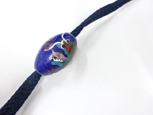 アンティーク　七宝　帯留め